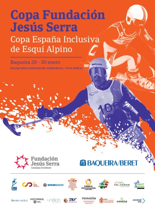 Celebrada la 2&ordf; edici&oacute;n de la Copa de Espa&ntilde;a Inclusiva de Esqu&iacute; Alpino (Baqueira Beret)